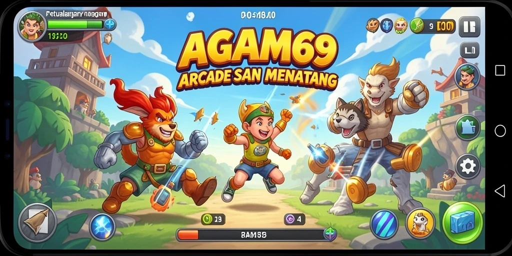 Tampilan gameplay seru dari AGAM69 yang penuh dengan aksi.