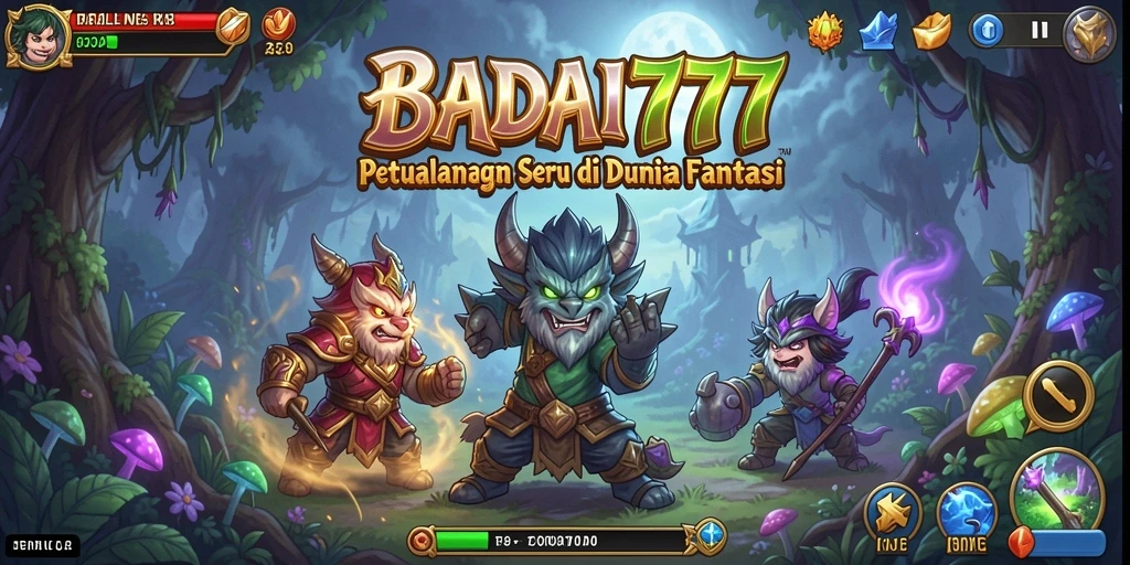 Tangkapan layar BADAI777 yang menunjukkan aksi petualangan seru.