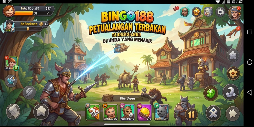 Gameplay Open World BINGO188 yang menarik dan interaktif.