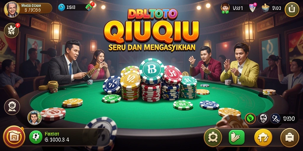 Tangkapan layar menampilkan gameplay seru DBLTOTO QiuQiu yang mengasyikkan.