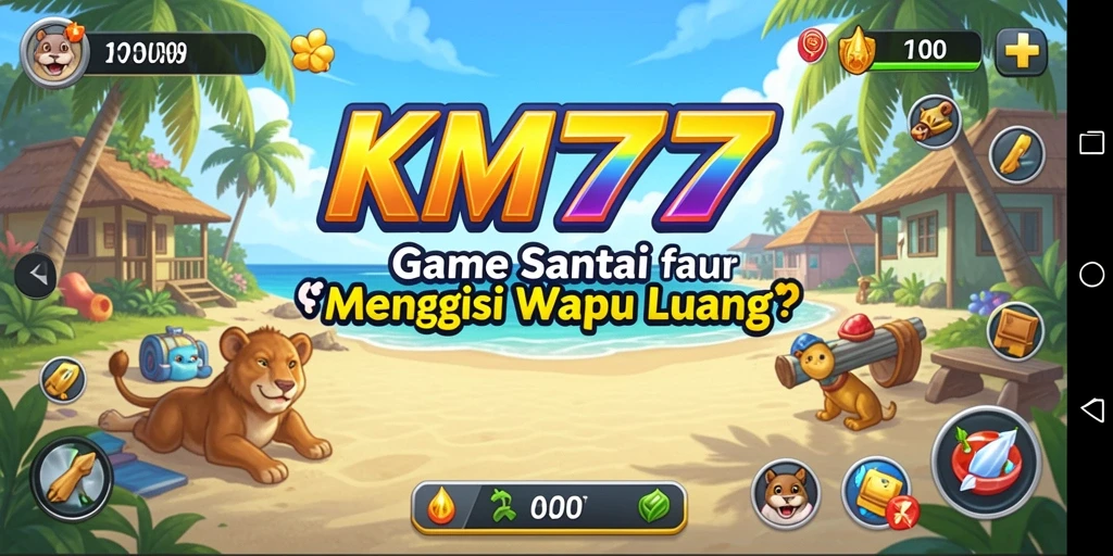 Screenshot gameplay KM777 yang menunjukkan keseruan bermain.