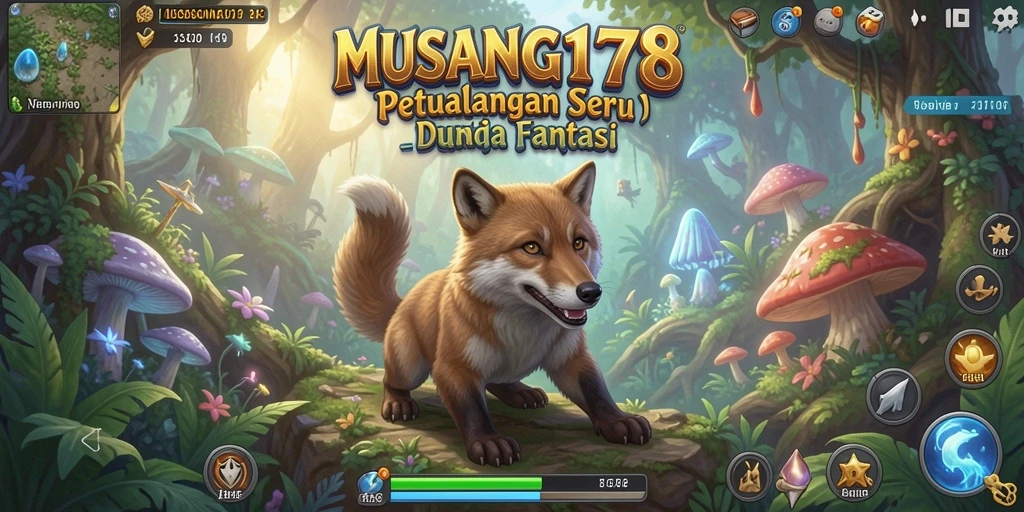 Tampilan gameplay seru dalam petualangan MUSANG178.