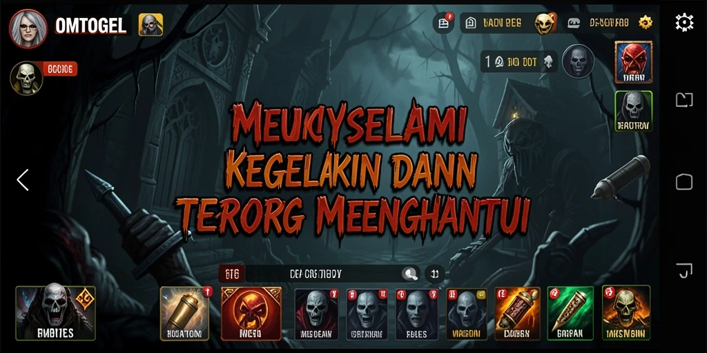 Tampilan menegangkan dari gameplay OMTOGEL yang mencekam.