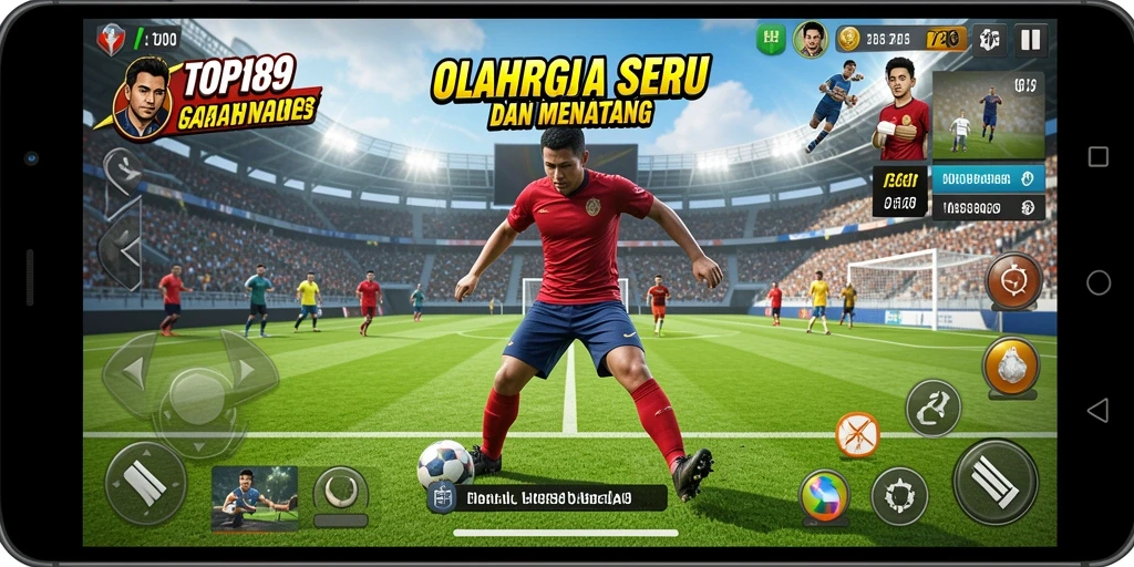 Tampilan seru pertandingan olahraga di TOPI189 yang penuh aksi.