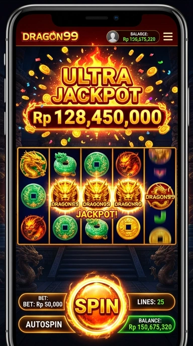 Proses pengunduhan aplikasi di dragon99 yang cepat dan mudah.